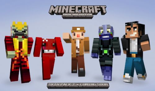 Minecraft Xbox 360 Edition Skin Pack 2 Details