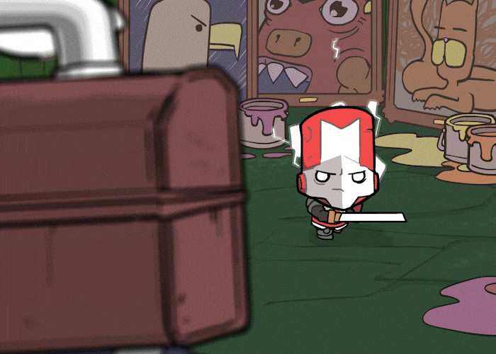 Castle Crashers Painter Boss