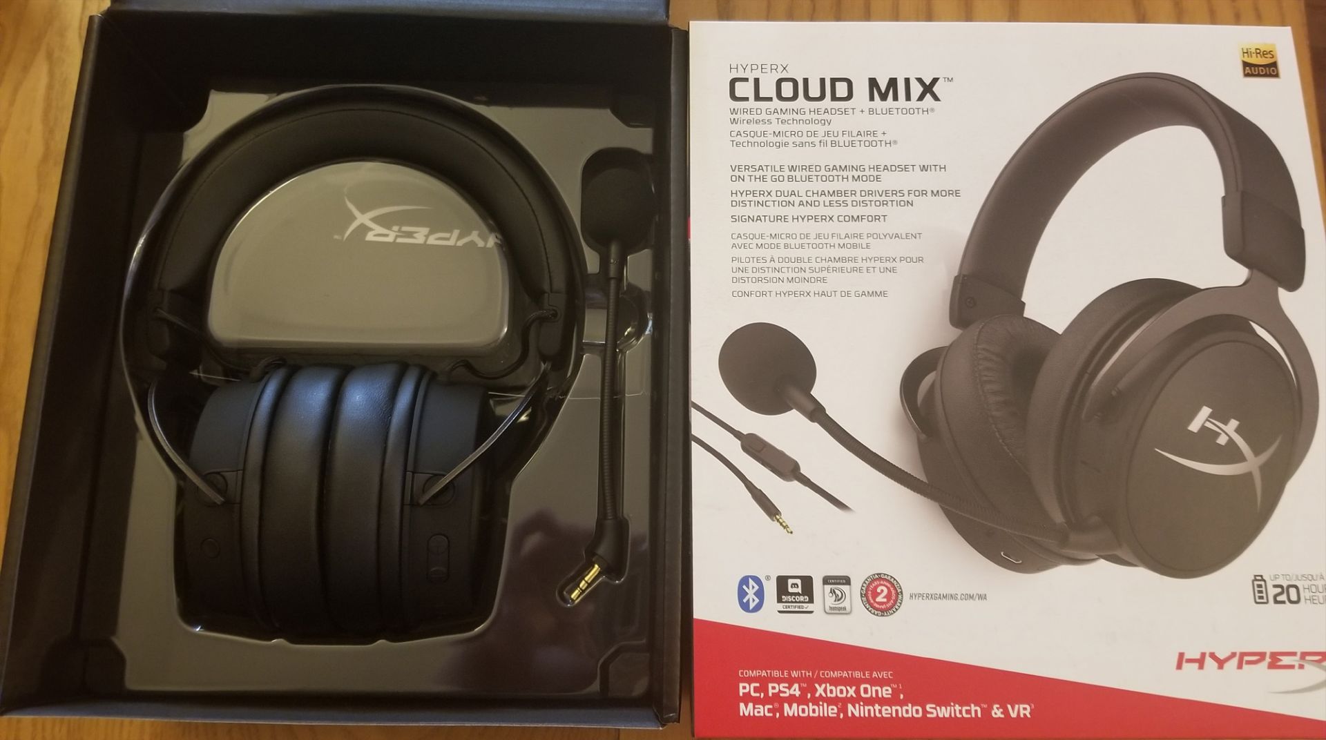 hyperx cloud mix wired