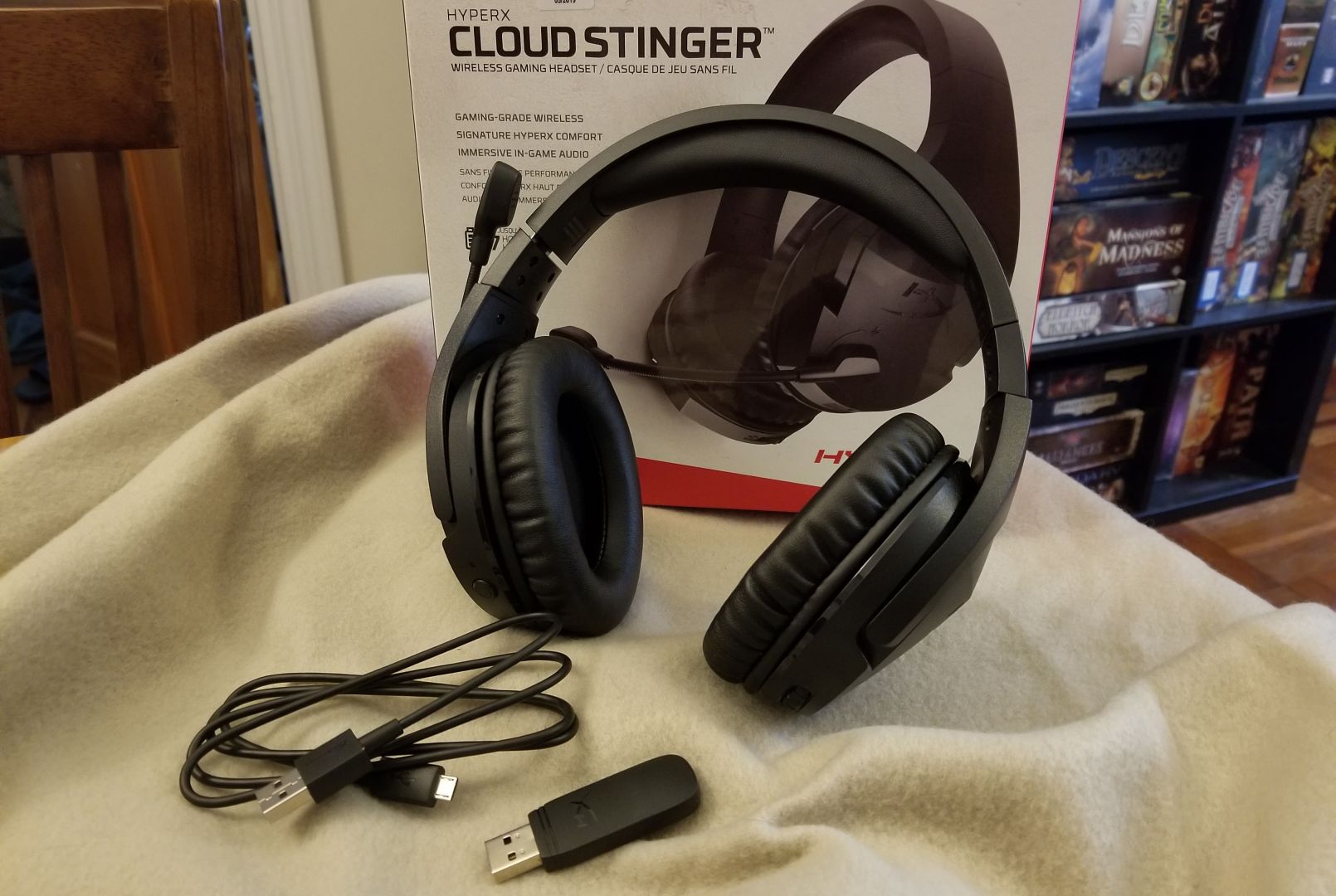 hyperx cloud stinger pc wireless gaming headset