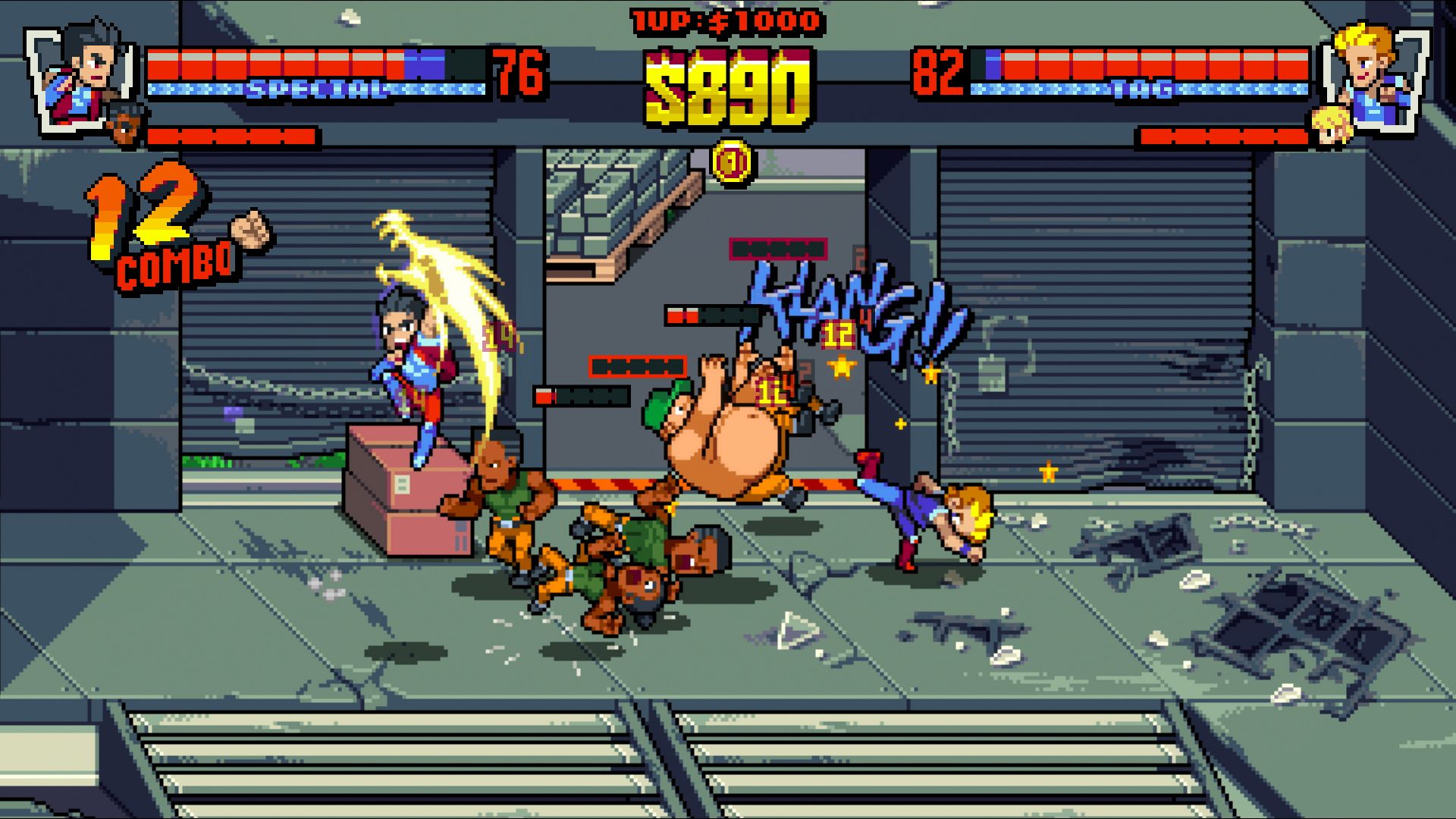 Arc System Works Announces Double Dragon 4 for PS4, PC