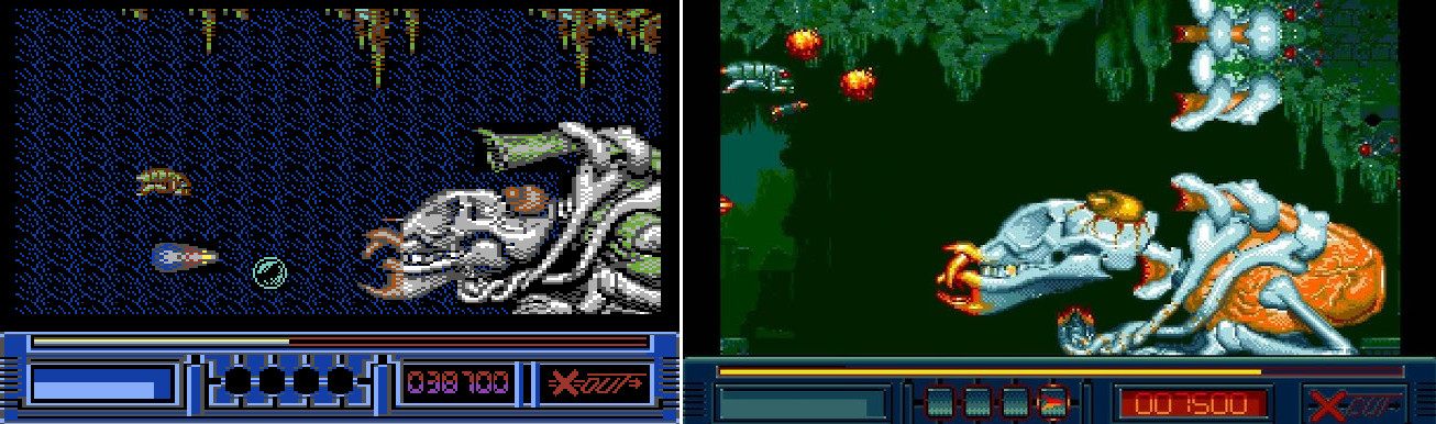 X-Out for Commodore 64 and Amiga