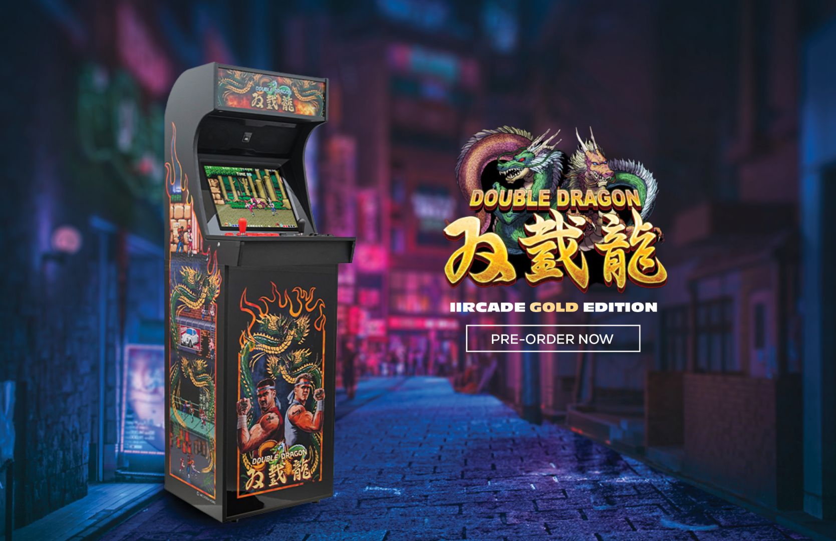 iiRcade Double Dragon Complete Graphics Kit