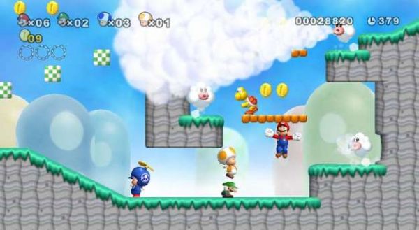 New Super Mario Bros. Wii Co-Op Review