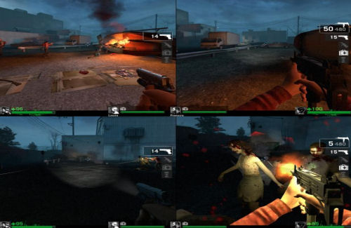 playing multiplayer left 4 dead 2 steam local co op