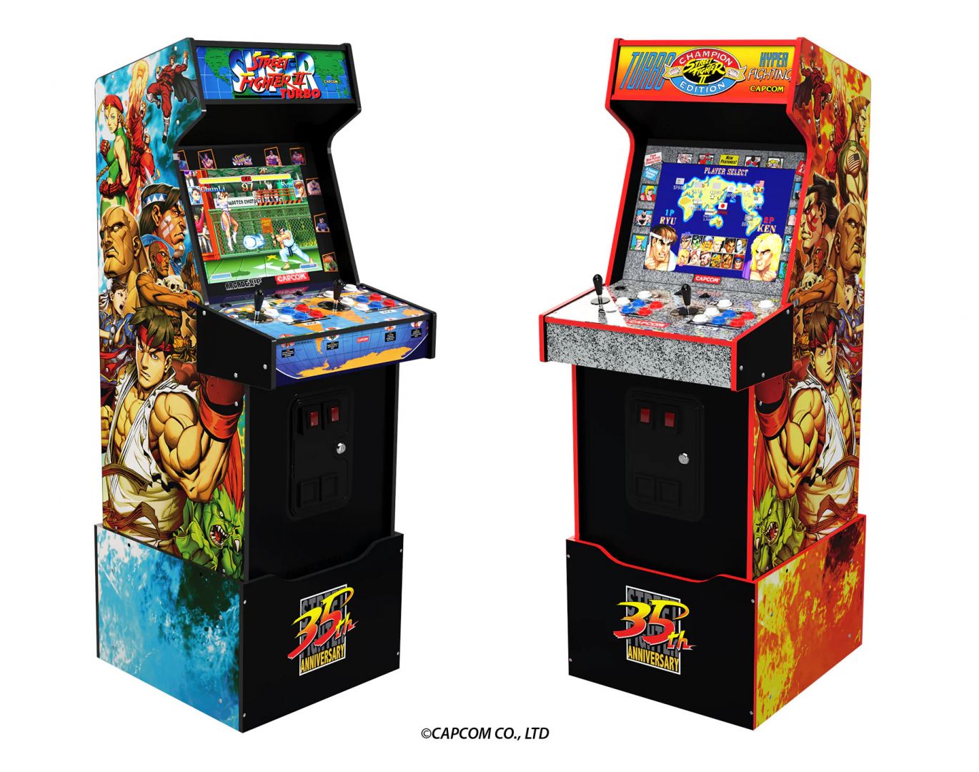 Arcade1Up Street Fighter Capcom Legacy - テレビゲーム