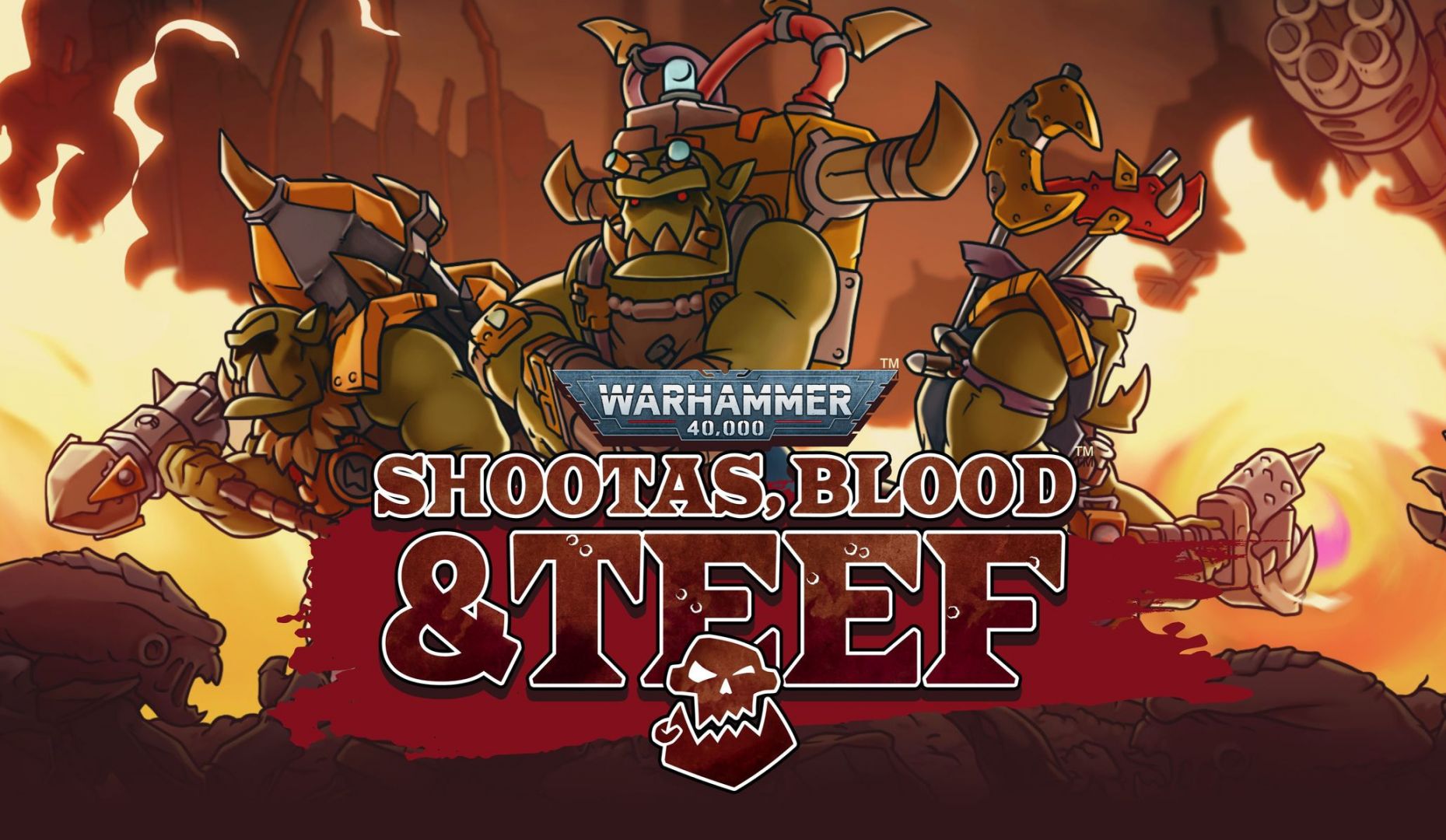2D run-and-gun platformer Warhammer 40,000: Shootas, Blood & Teef announced  for PS5, Xbox Series, PS4, Xbox One, Switch, and PC - Gematsu