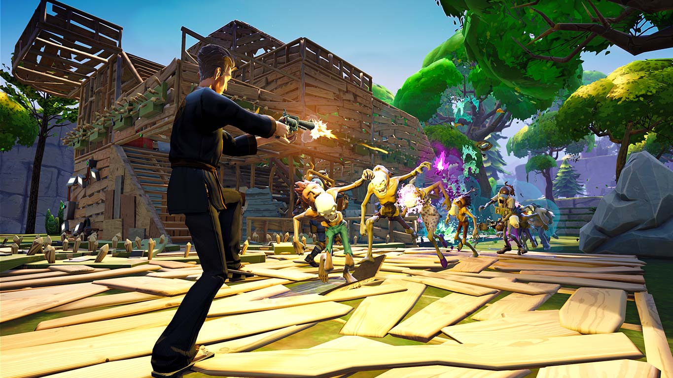 new fortnite gameplay video shows ways to defend skillfully - fortnite video gameplay